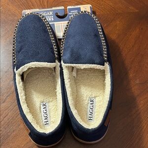 Haggar Men's Plaid Comfort Slippers